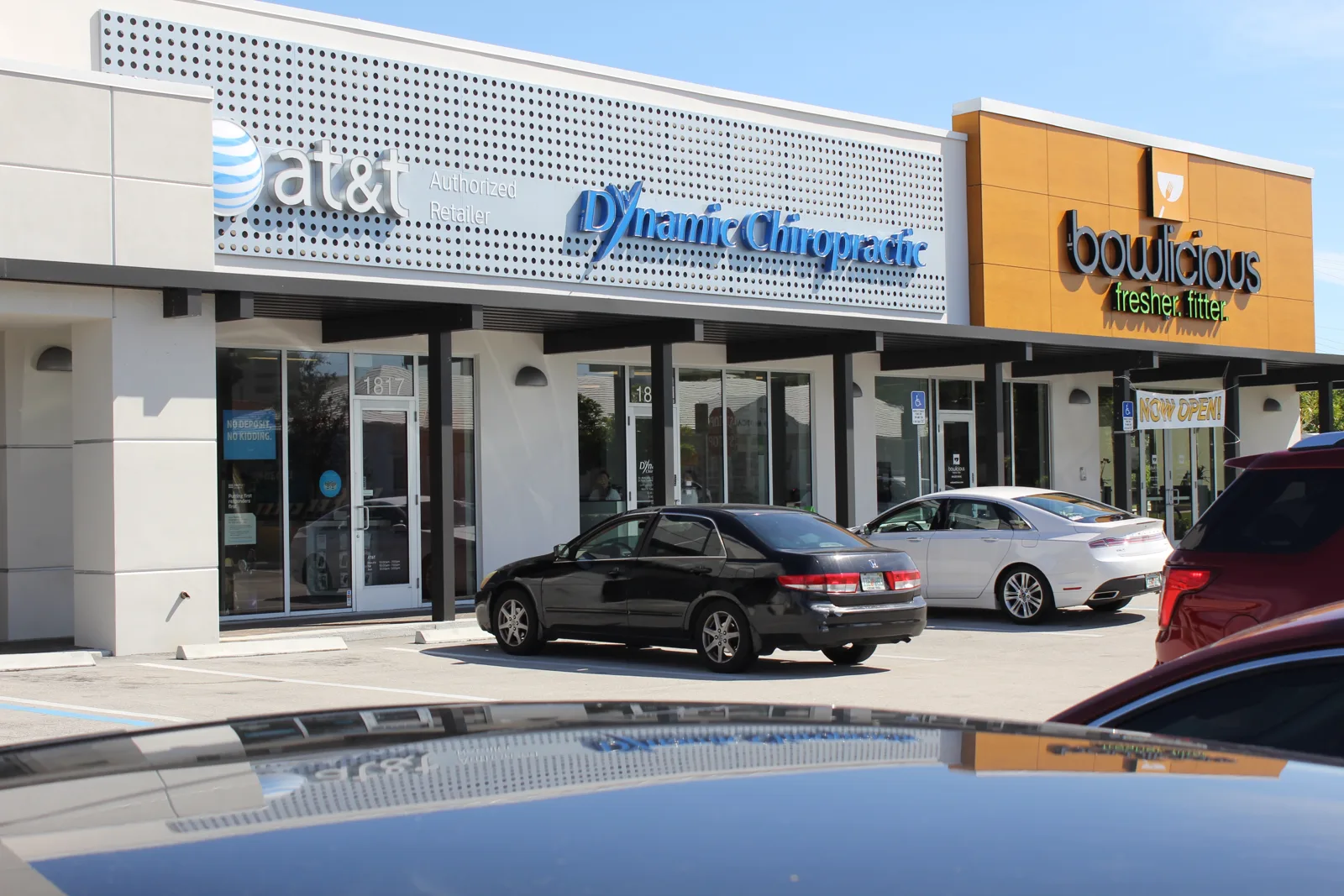 Dynamic Chiropractic office on East Commercial Boulevard in Fort Lauderdale